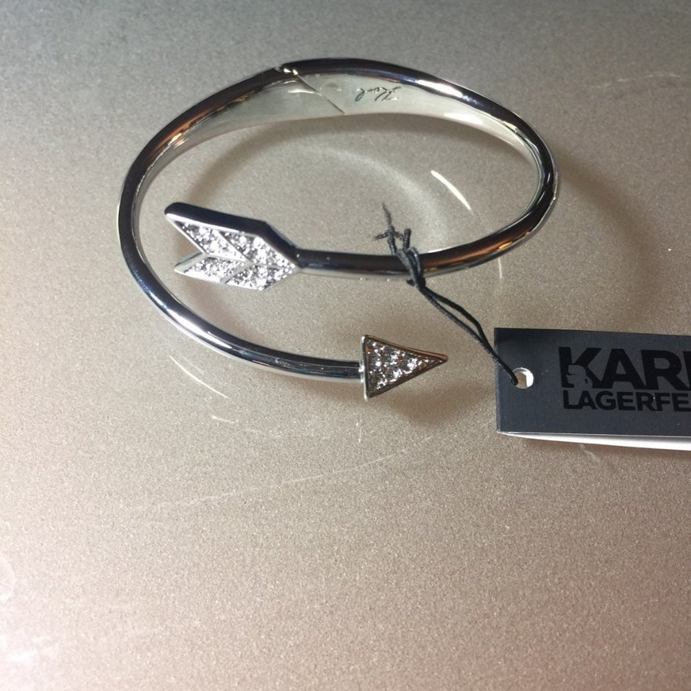 karl lagerfeld arrow cuff bracelet